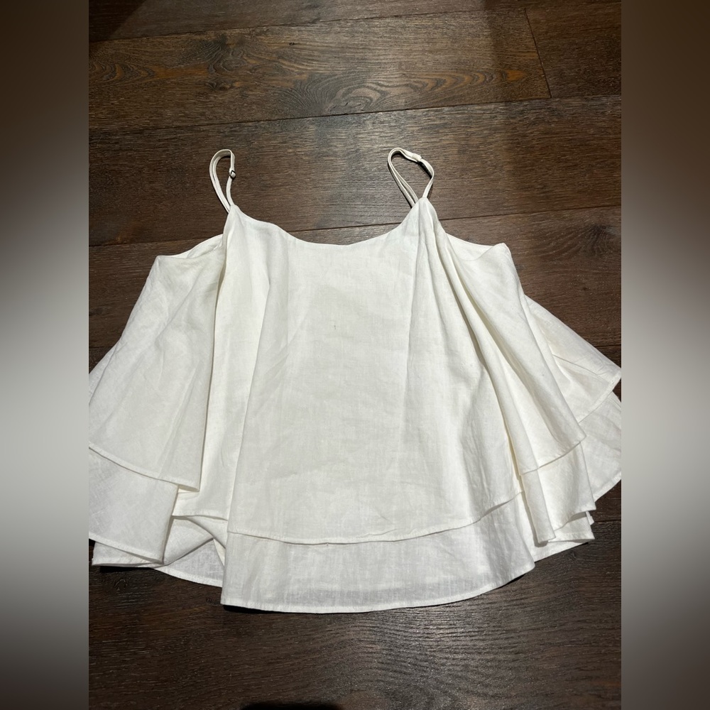 BP linen layered tank top
